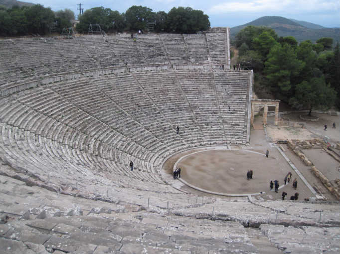 Amphitheatre of Epidaurus, Greece